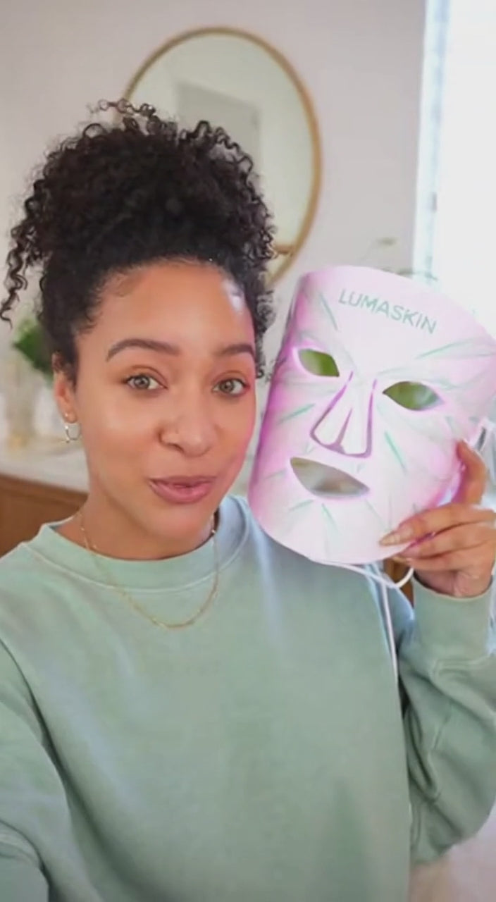 LED Light Therapy Facial Mask video