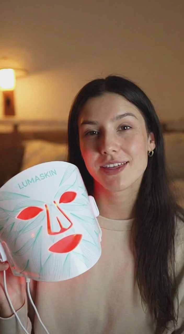 LED Light Therapy Facial Mask video